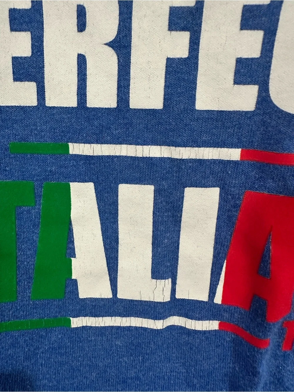 Kids' Blue 'Not Only Am I Perfect I'm Italian Too' Graphic Tee Size XS